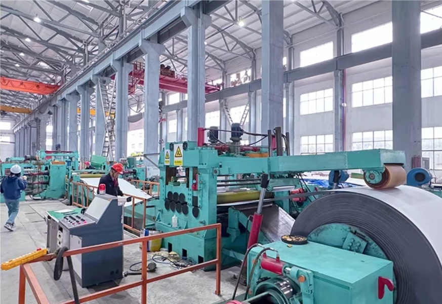 Wuxi TAIDING Stainless Steel Co., Ltd. خط تولید تولید کننده